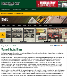 Wanted Racing Driver